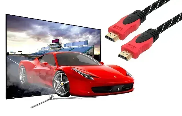 Kabel HDMI męski 4K 3D Blow PREMIUM RED 5m pozłacany