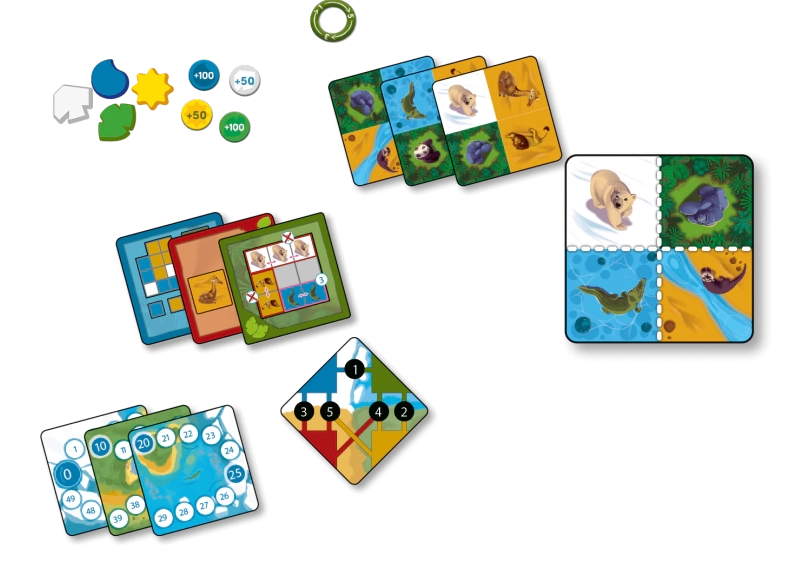 Gra planszowa NIMALIA - Lucky Duck Games