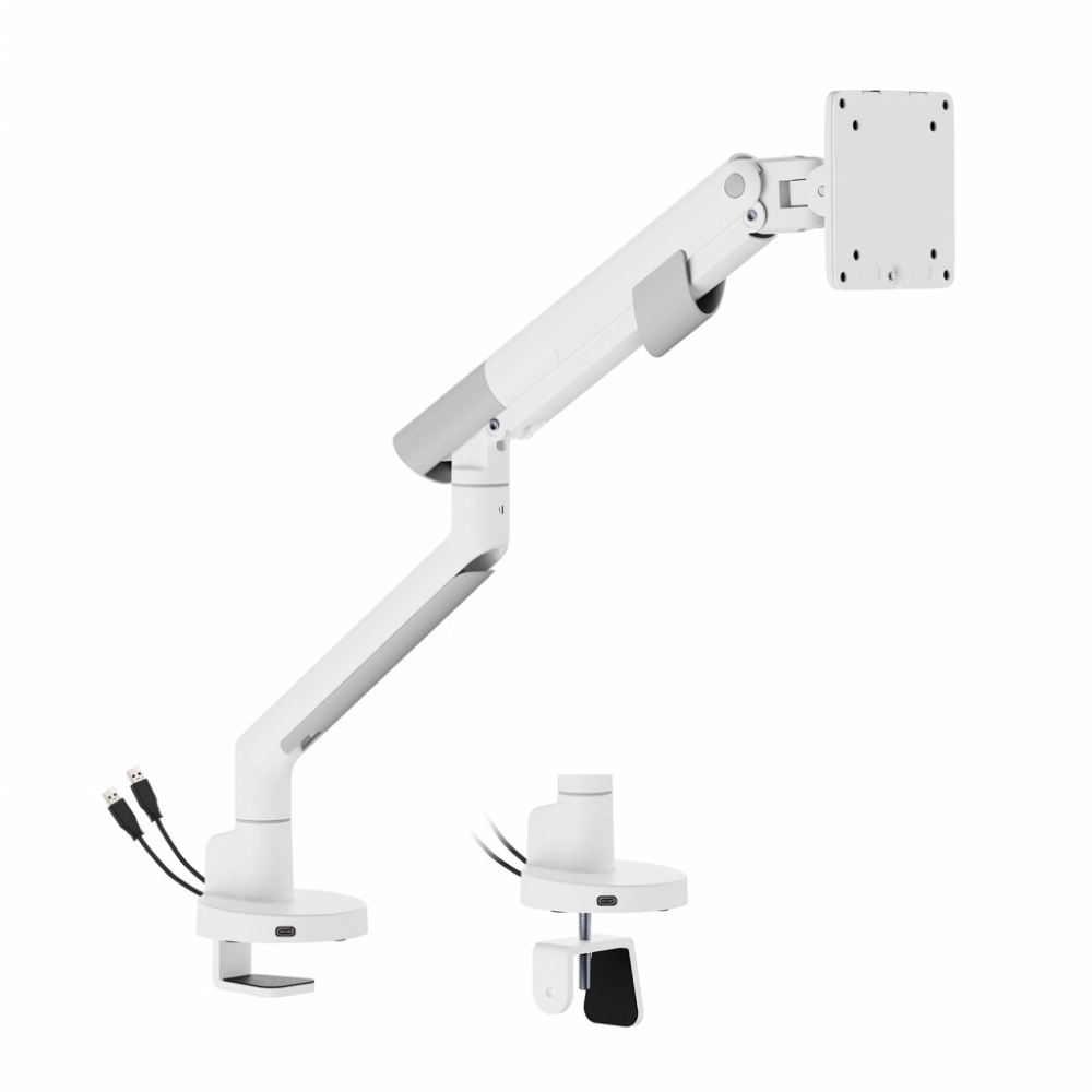 Uchwyt biurkowy gazowy do monitora LED LCD 17-35