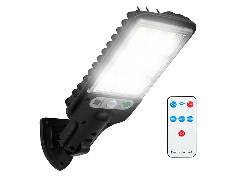 Lampa ścienna solarna regulowana LED BLOW SL-02 z czujnikiem ruchu i zmierzchu