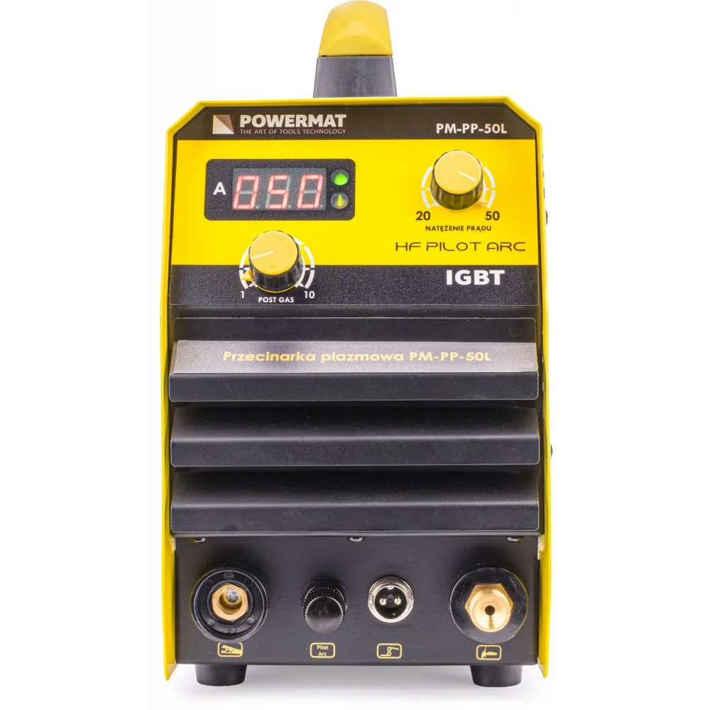 Przecinarka plazmowa 50A IGBT Powermat PPM-PP-50L zestaw