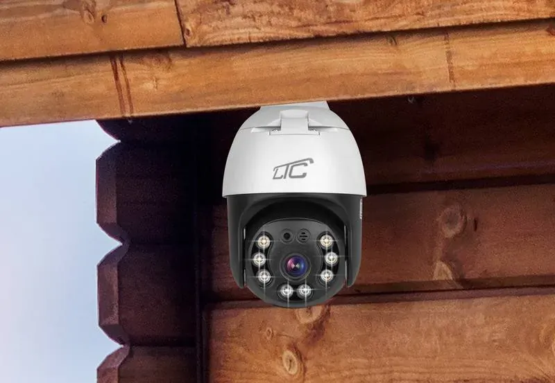 Zewnętrzna kamera obrotowa żarówka E27 Wi-Fi LTC VISION KAM35 5 Mpix