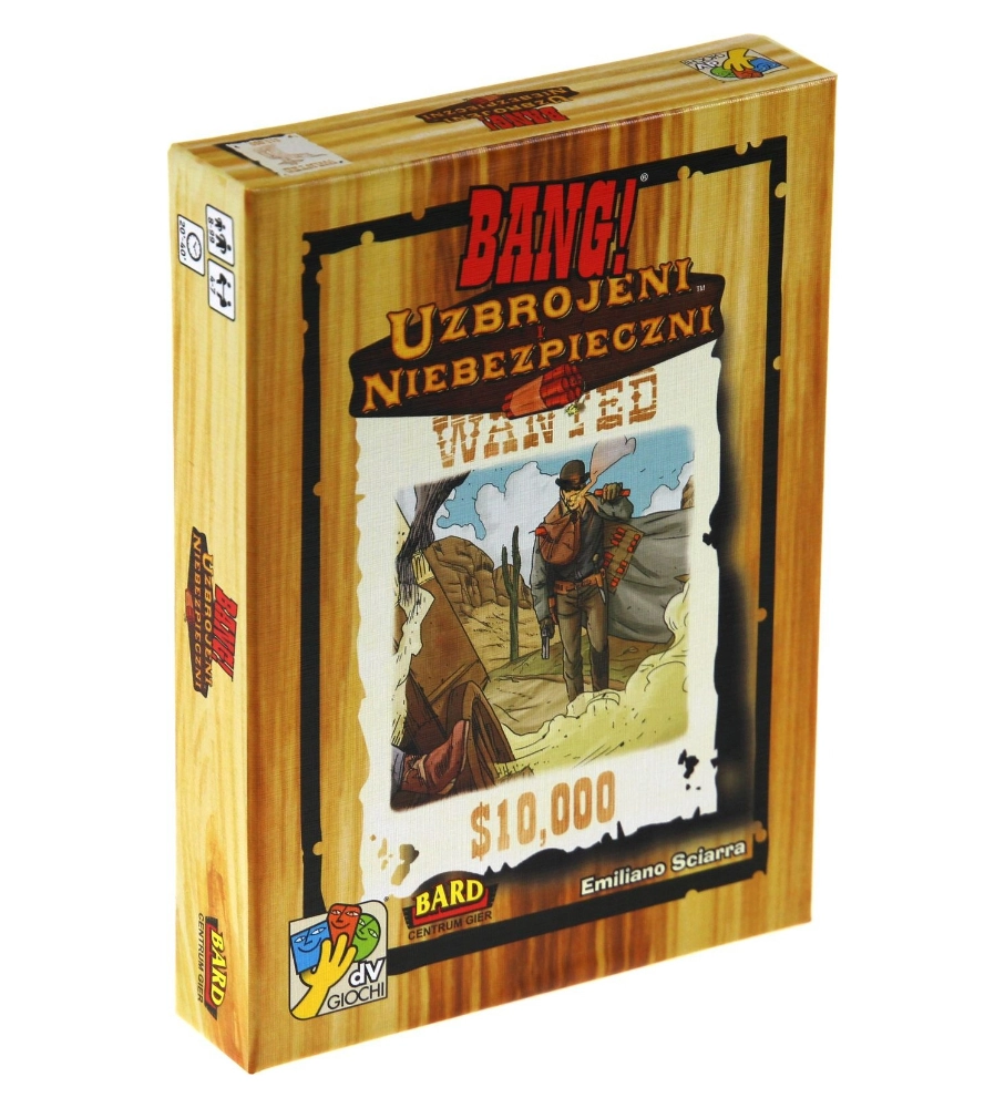 Gra karciana BANG! - UZBROJENI I NIEBEZPIECZNI - dodatek Bard