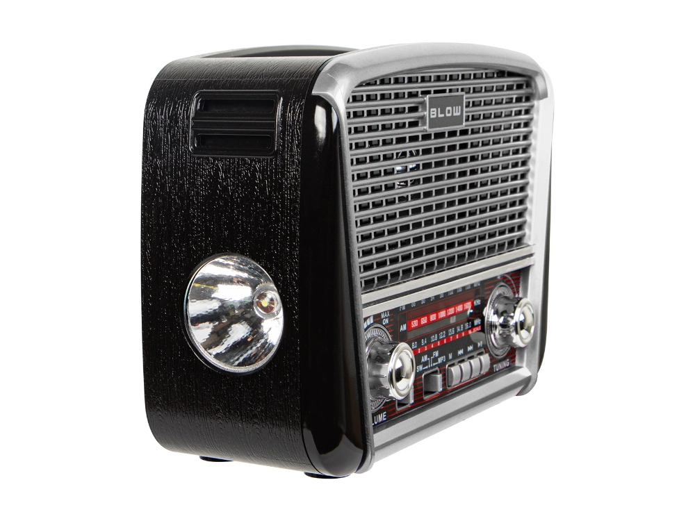 Radio przenośne analogowe AM/FM BT BLOW RA17 solarne srebrne