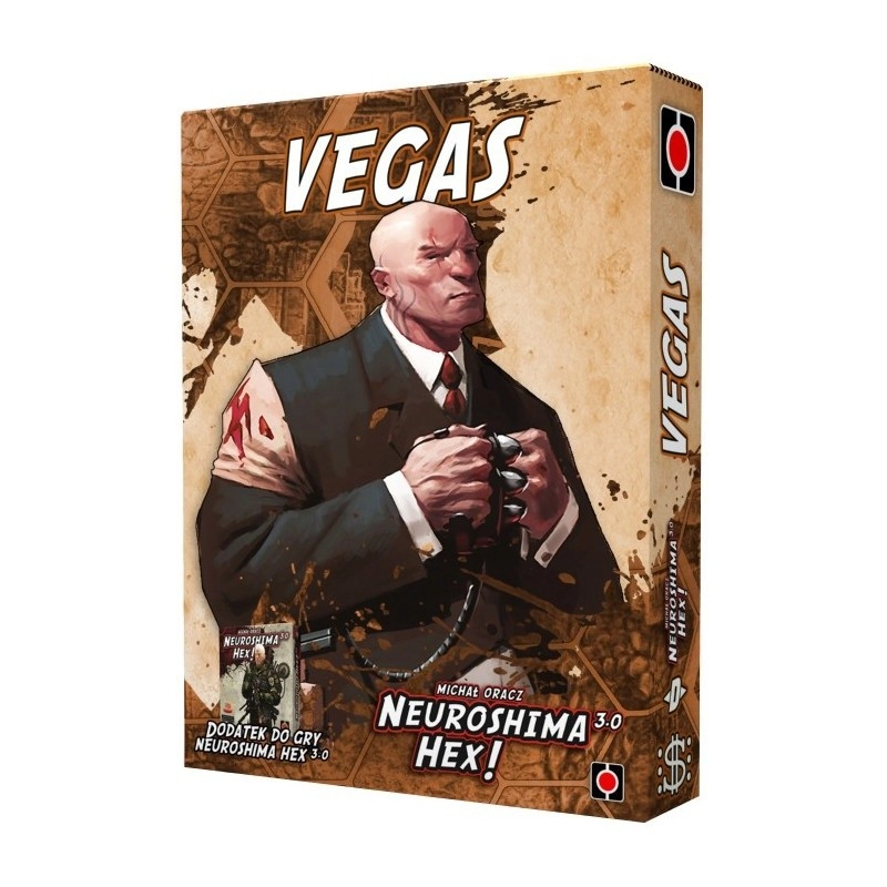 Gra Planszowa NEUROSHIMA HEX 3.0 : VEGAS - dodatek Portal