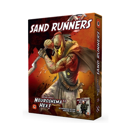 Gra Planszowa NEUROSHIMA HEX 3.0 : SAND RUNNERS - dodatek Portal