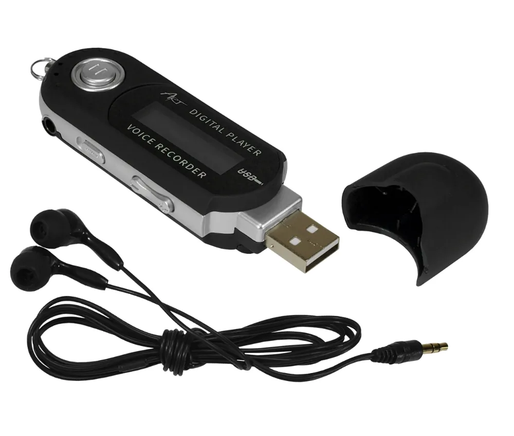 Odtwarzacz MP3 dyktafon dla aktywnych 8GB + słuchawki