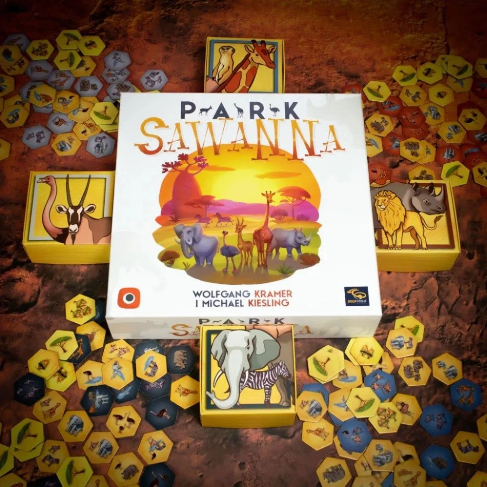 Gra planszowa PARK SAWANNA - Portal Games
