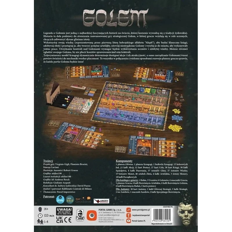 Gra planszowa GOLEM  Portal Games