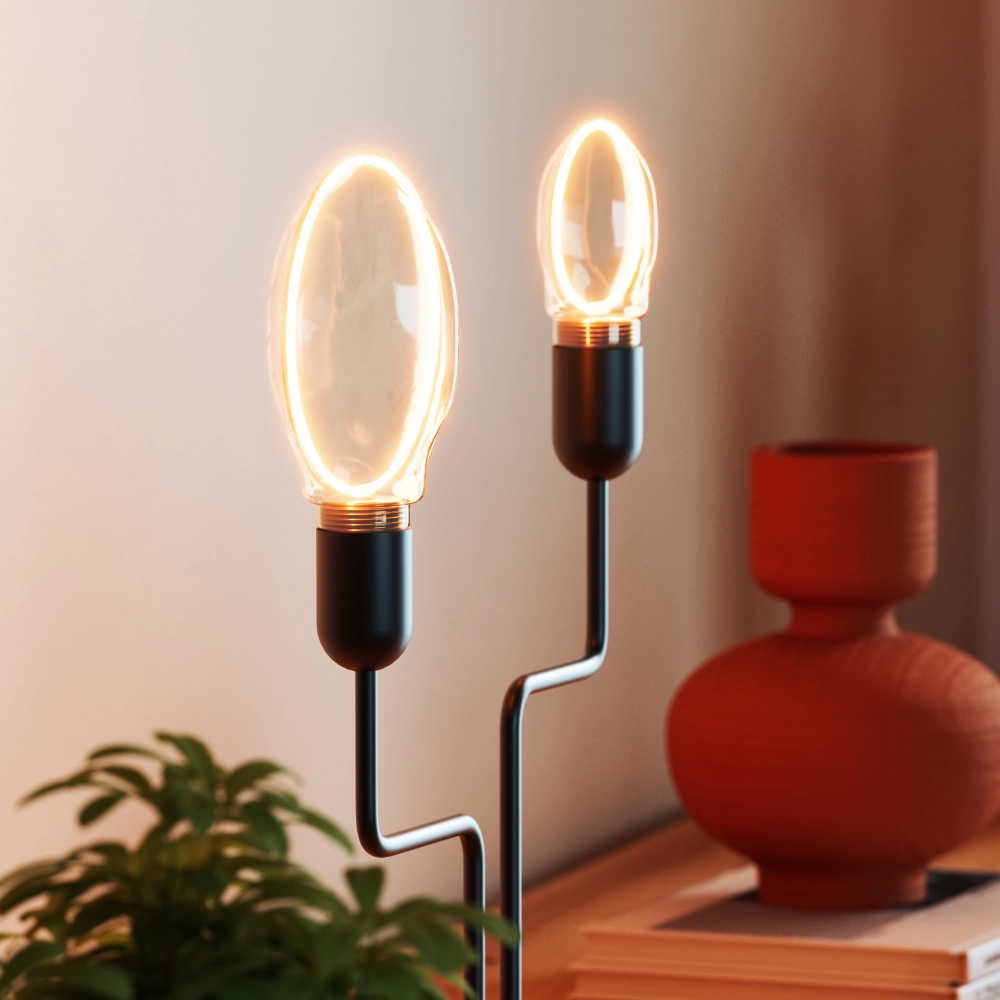 Żarówka retro LED ozdobna ściemnialna kula 4W E27 1800K ciepło biała OSRAM Vintage 1906