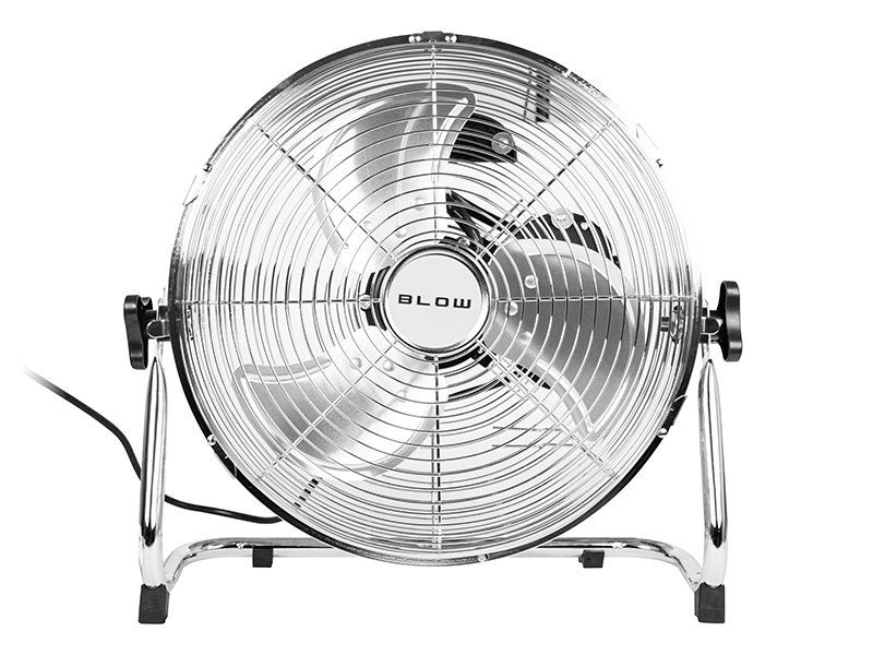 Cyrkulator wentylator podłogowy 12 cali 30 cm 70W - kolor srebrny