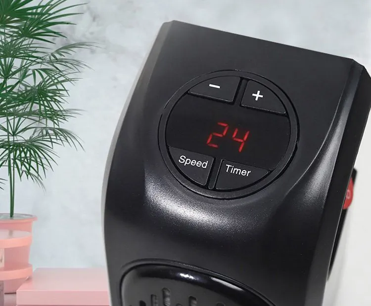 Termowentylator wtyczkowy grzejnik do kontaktu regulowany z grzałką ceramiczną BLOW FH-A21