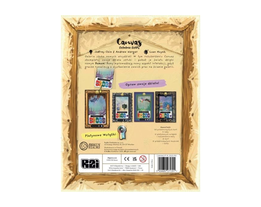 Gra planszowa CANVAS: OSTATNIE SZLIFY dodatek - Awaken Realms