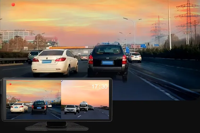 Stacja multimedialna  z wideorejestratorem bezprzewodowy CarPlay5.0 BLOW + kamera cofania