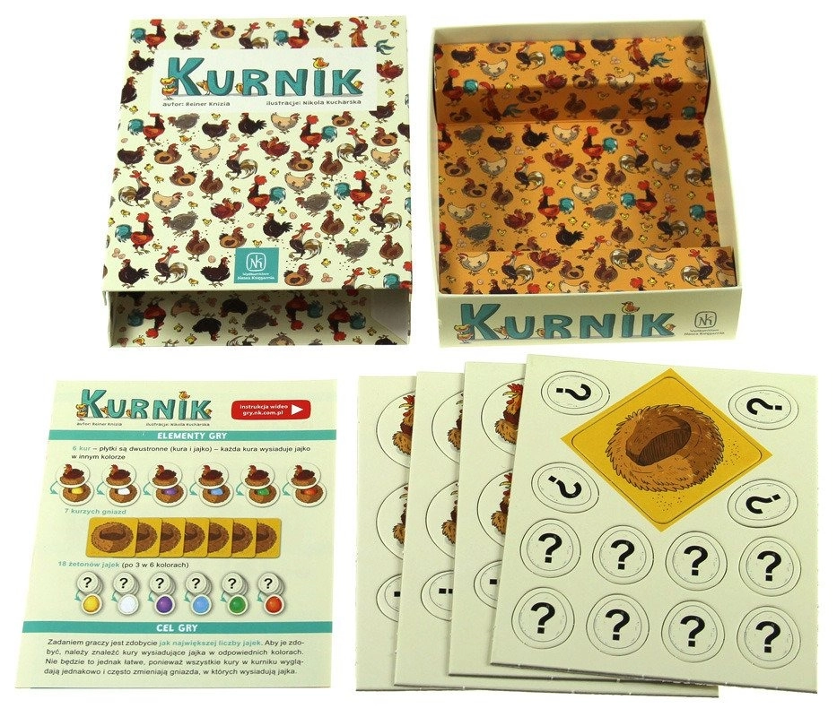 Gra planszowa KURNIK - Nasza Księgarnia