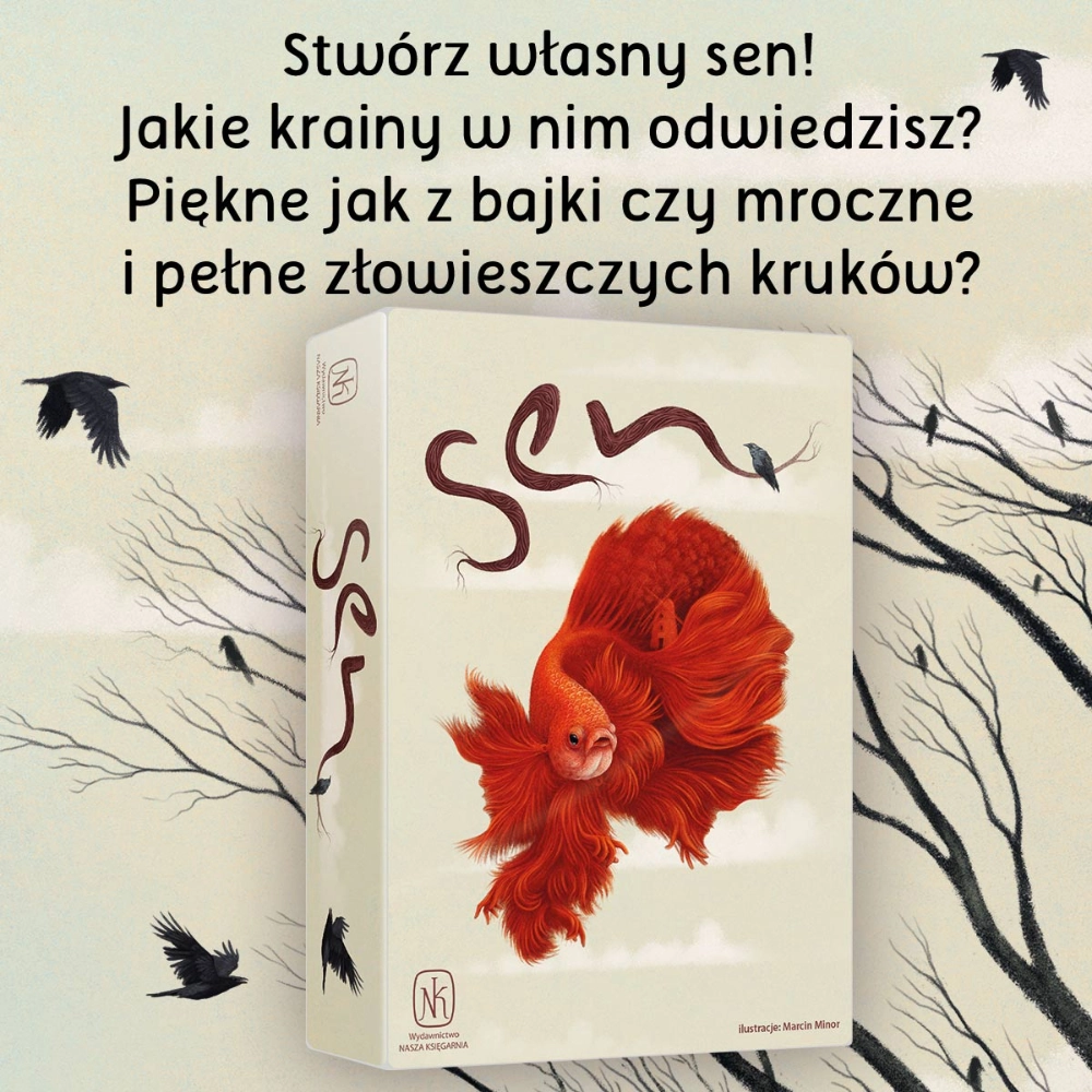 Gra planszowa SEN (nowe wydanie) - Nasza Księgarnia
