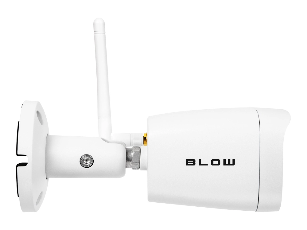 Kamera IP WiFI 4MP mikrofon SD IP67 3.6mm tubowa metalowa