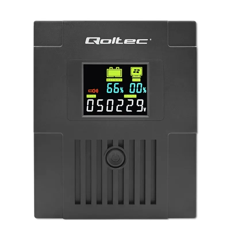 Zasilacz awaryjny UPS Qoltec Monolith 2000VA 1200W LCD USB + program