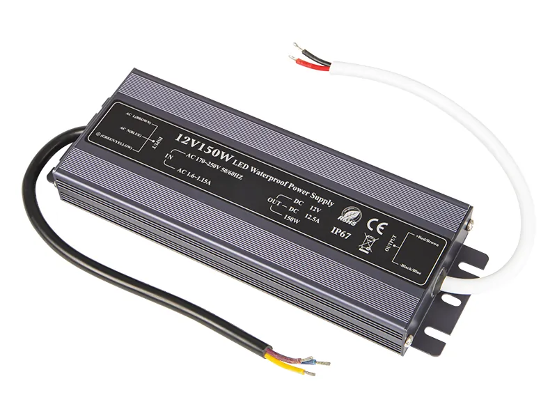 Zasilacz do systemów LED BLOW 12V 12,5A 150W IP67