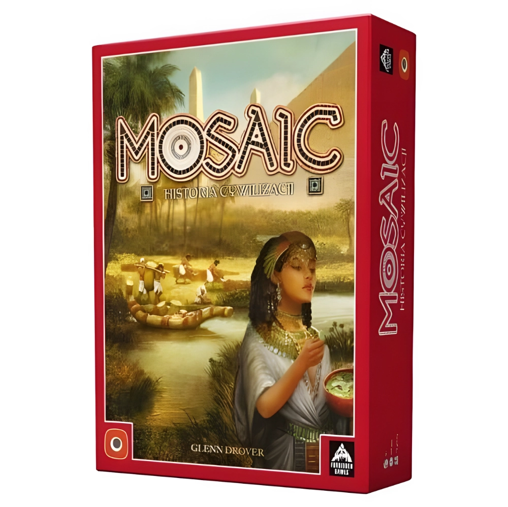 Gra planszowa MOSAIC: HISTORIA CYWILIZACJI + Notatnik - Portal Games