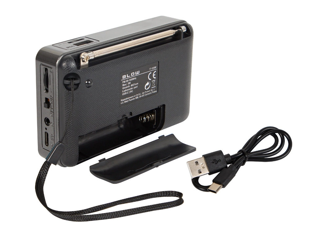 Radio przenośne analogowe AM/FM BT BLOW RA18 mini