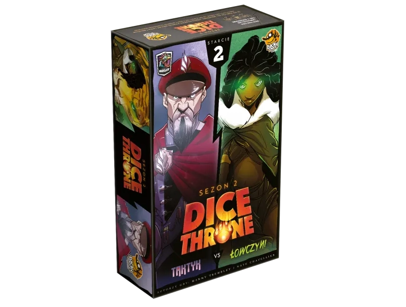 Gra karciana DICE THRONE SEZON2: Starcie 2 - Taktyk vs Łowczyni - Lucky Duck Games
