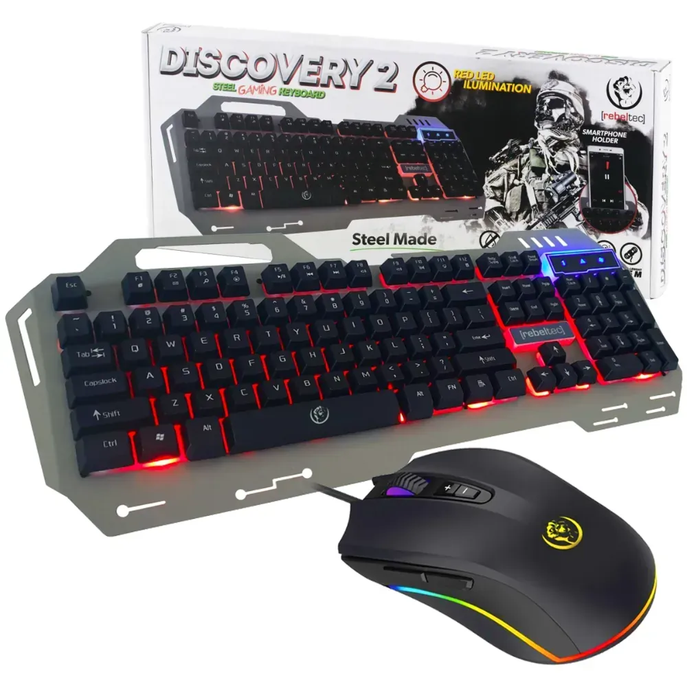 klawiatura rebeltec discovery 2 zestaw