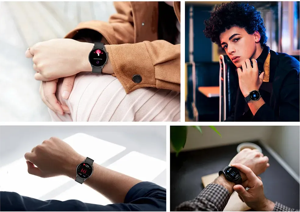 Zegarek smartwatch KIESLECT KR czarny
