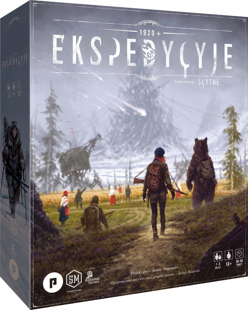Gra EKSPEDYCYJE - PHALANX GAMES + Zestaw Naprawczy
