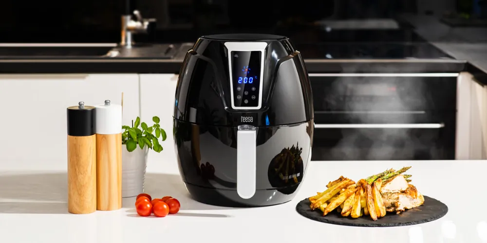 Frytkownica beztłuszczowa TEESA DIGITAL AIR FRYER 3,2L BLACK