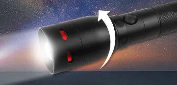 Akumulatorowa latarka ręczna LED aluminiowa LTC z funkcją powerbank
