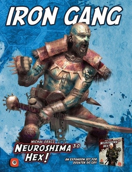 Gra planszowa NEUROSHIMA HEX 3.0 : IRON GANG - dodatek PORTAL