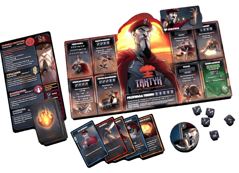 Gra karciana DICE THRONE SEZON2: Starcie 2 - Taktyk vs Łowczyni - Lucky Duck Games