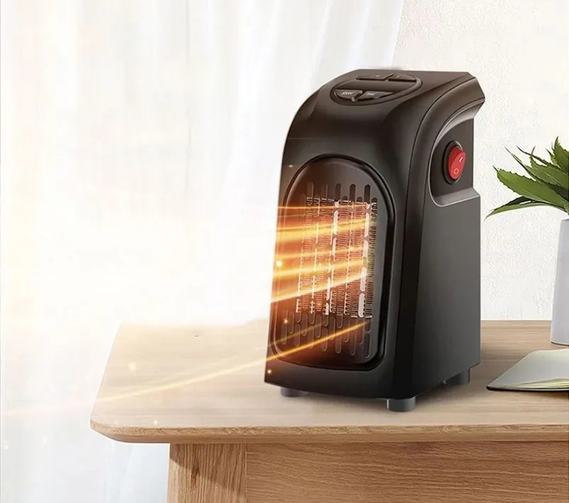 Termowentylator wtyczkowy grzejnik do kontaktu regulowany z grzałką ceramiczną BLOW FH-A21