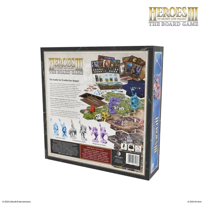 Gra HEROES OF MIGHT AND MAGIC III: Gra Planszowa podstawa (PL) - Archon