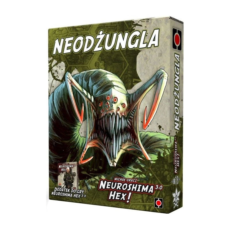 Gra planszowa NEUROSHIMA HEX 3.0 : NEOJUNGLE - dodatek PORTAL