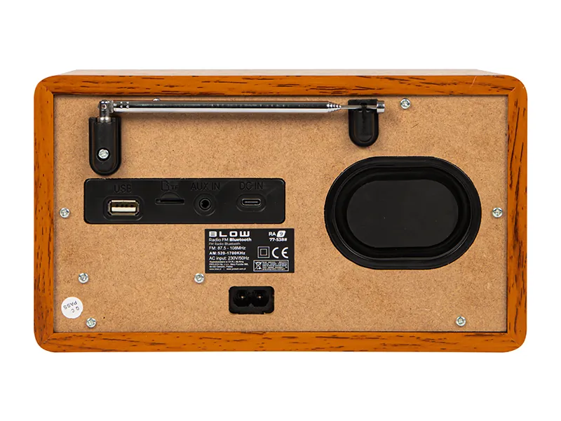 Radio przenośne BLOW RA9 V.2 analogowe AM/FM Bluetooth USB AUX SD