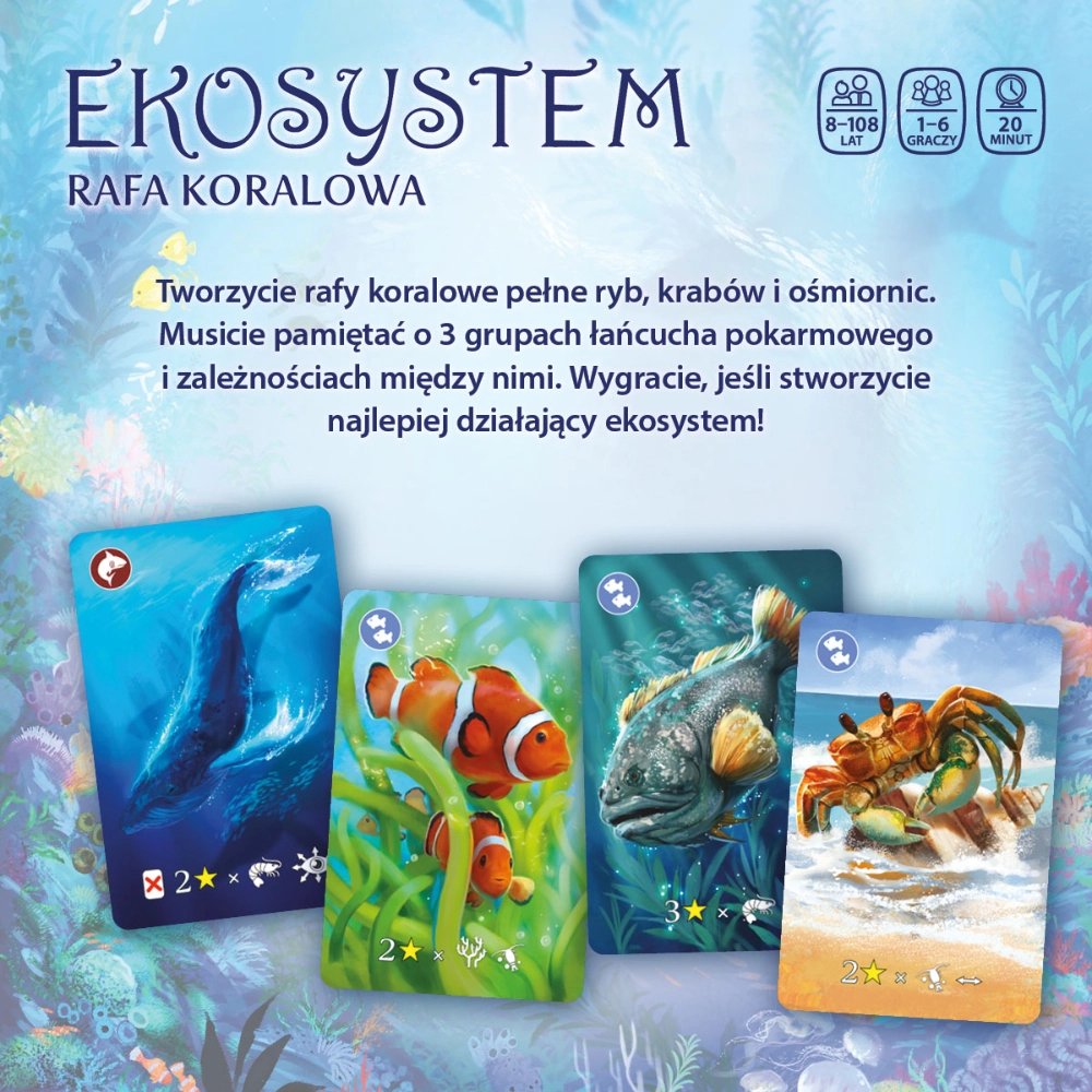 Gra EKOSYSTEM 2: RAFA KORALOWA - Nasza Księgarnia