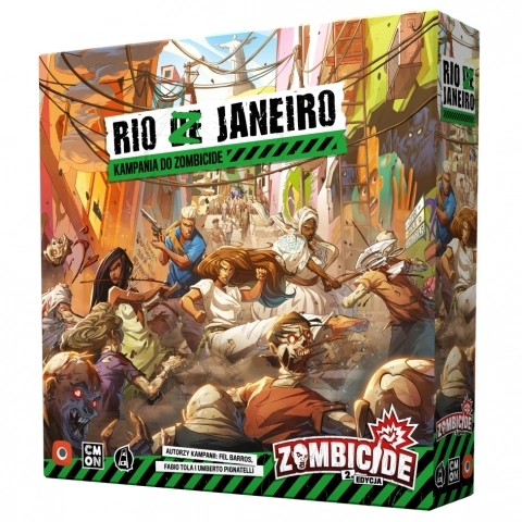 Gra planszowa ZOMBICIDE 2 edycja: RIO Z JANEIRO - dodatek Portal