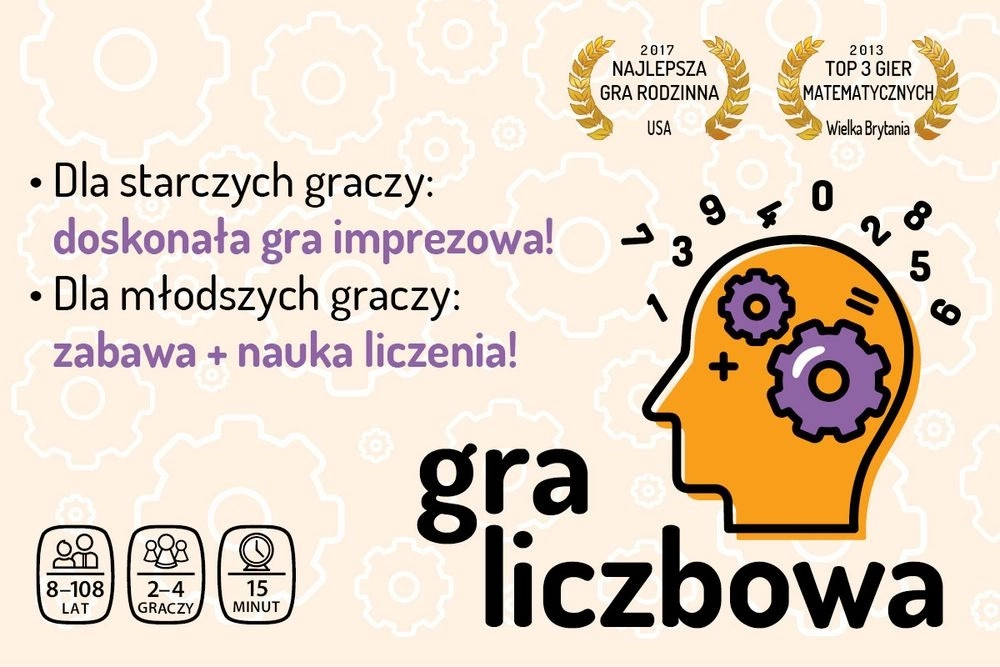 Gra karciana GRA LICZBOWA - Nasza Księgarnia