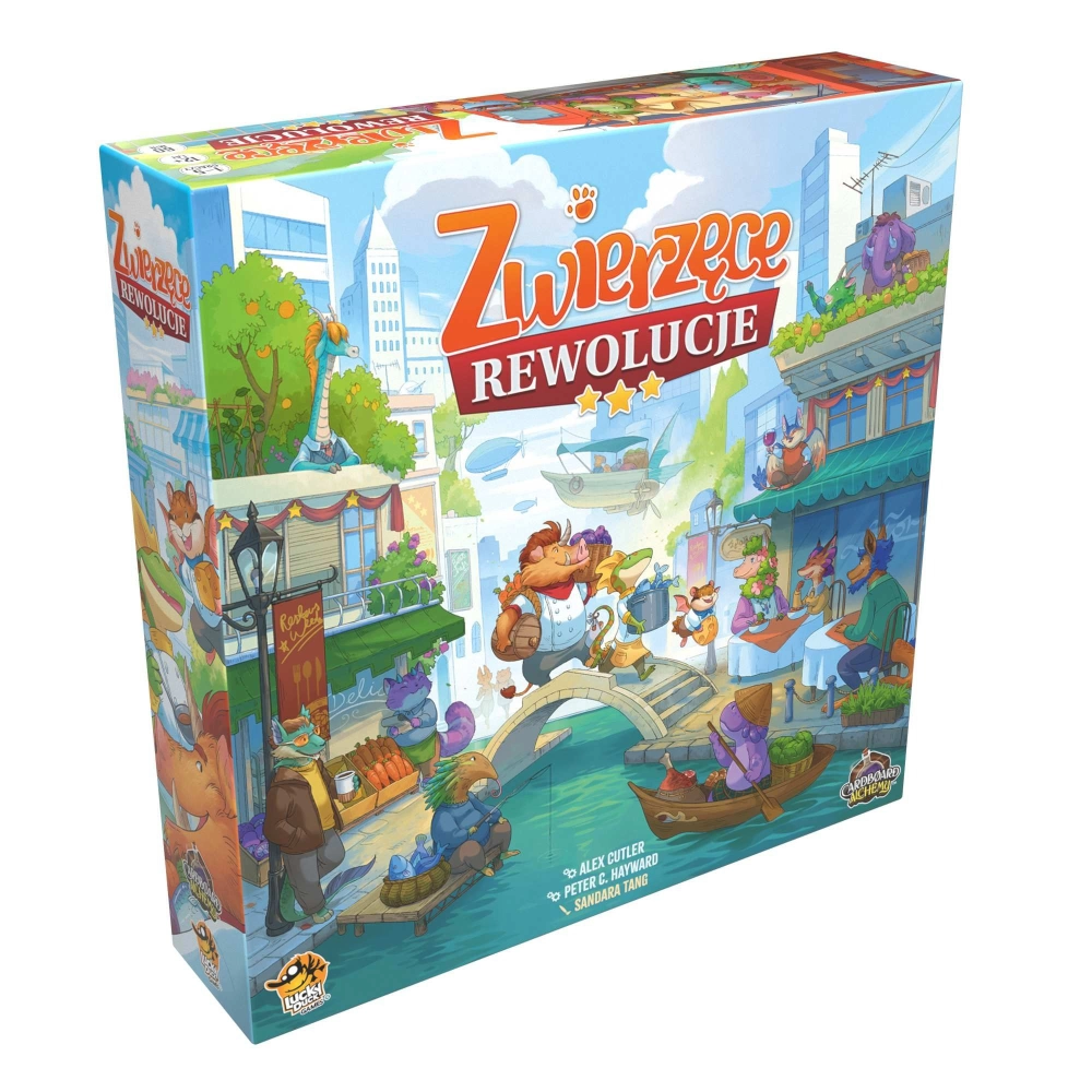 Gra planszowa ZWIERZĘCE REWOLUCJE - podstawa - Lucky Duck Games
