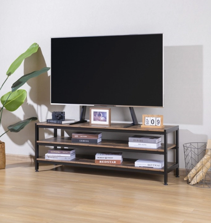 Stolik pod tv, tuner, multimedia 40KG SM-04 ART 140cm 3-półki