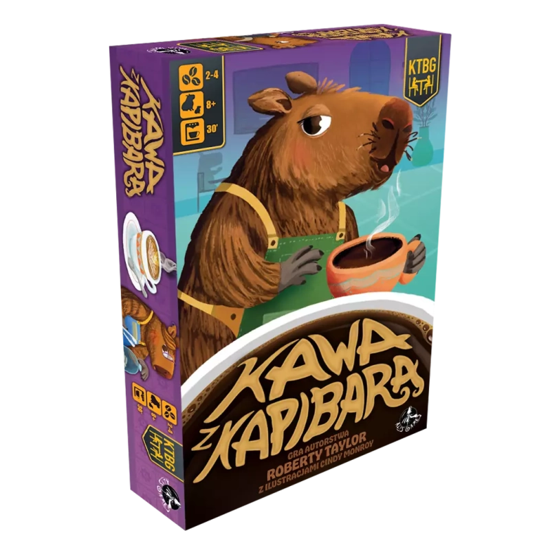 Gra karciana KAWA Z KAPIBARĄ podstawa Alis Games