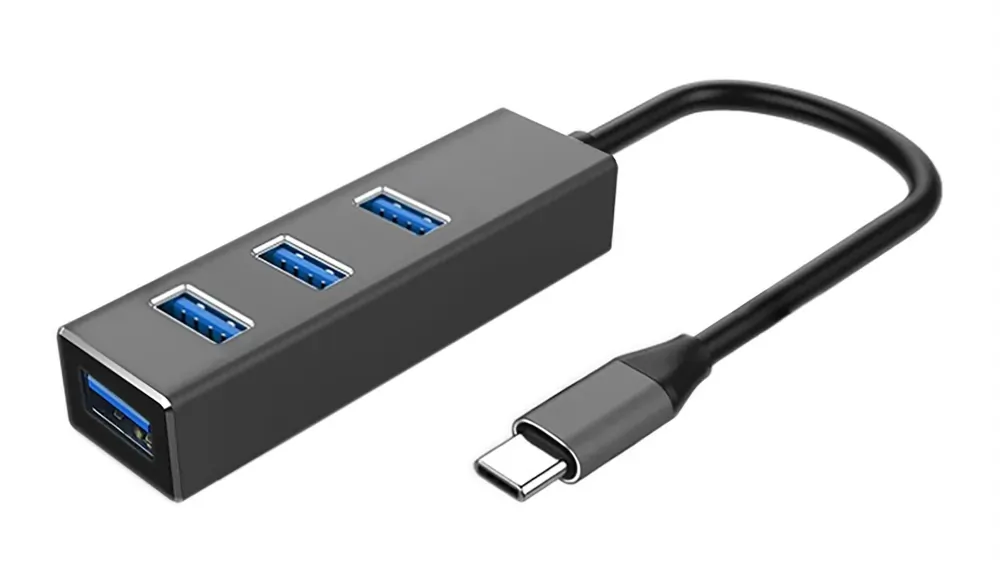 HUB rozdzielacz USB -C na 4x USB 3.0